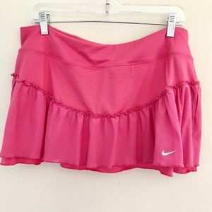 Nike Dri-Fit Tennis Skirt Pink Built in Shorts XL